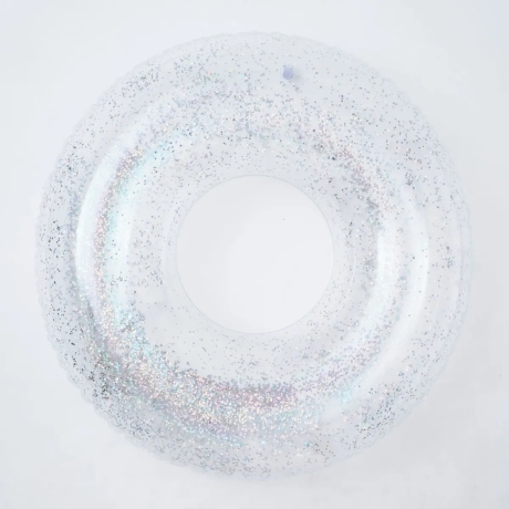 Koło dmuchane do pływania Glitter