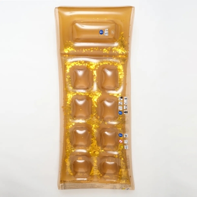 Materac basenowy Retro Disco Gold SUNNYLiFE - chemiabasenowa.pl