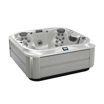 Jacuzzi J-335 Silver Pearl z obudową Brushed Gray do ogrodu