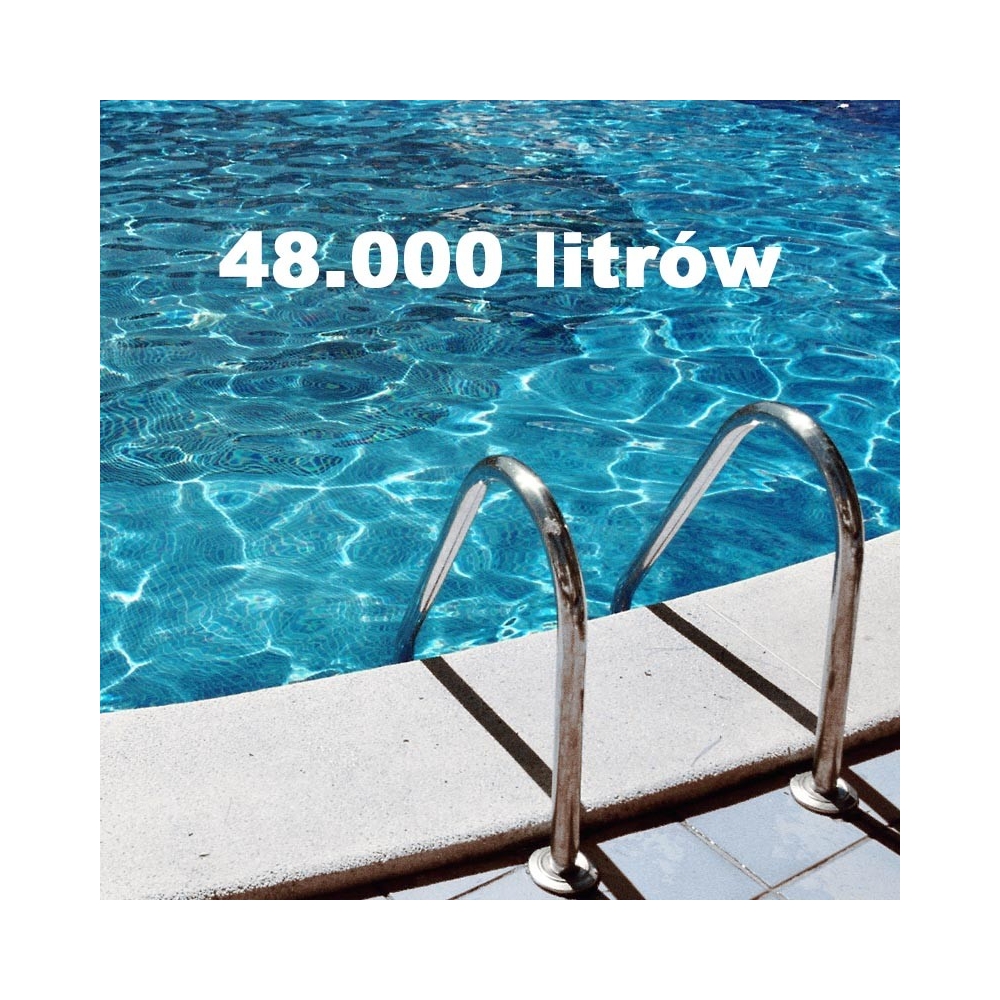 Zestaw chemii basenowej 48000 litrów Zestaw chemii basenowej 48000 litrów