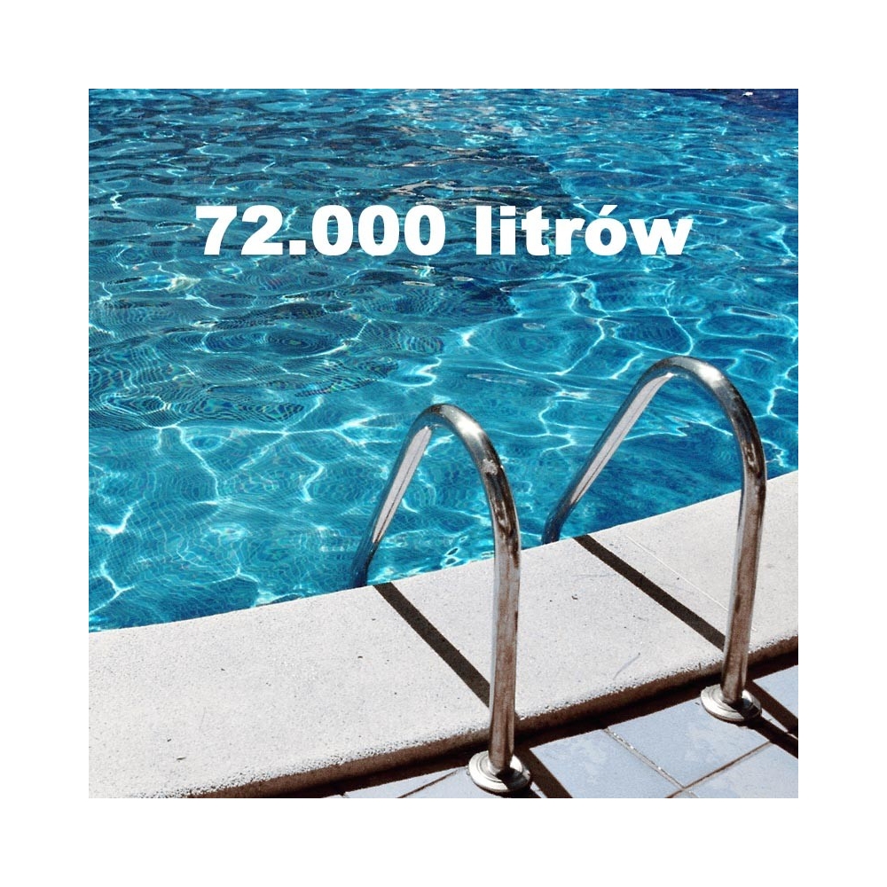 Zestaw chemii basenowej 72000 litrów Zestaw chemii basenowej 72000 litrów