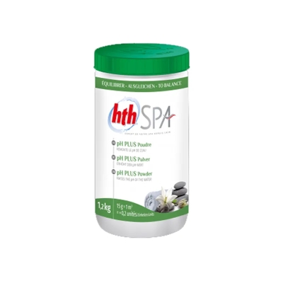 HTH pH plus 1,2 kg - podwyższa pH wody w SPA - chemiabasenowa.pl