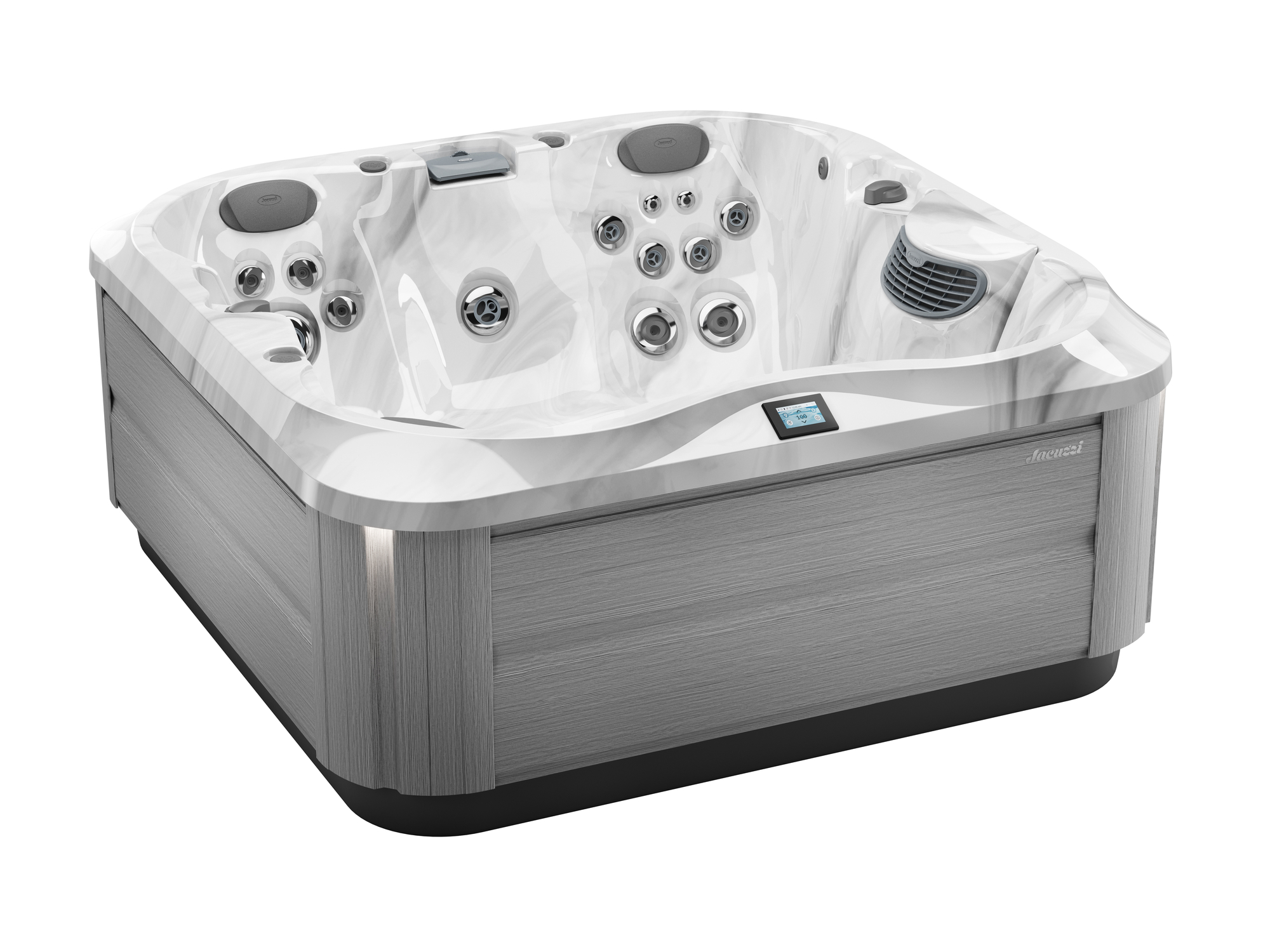 Jacuzzi J-332 Platinum z obudową Brushed Gray
