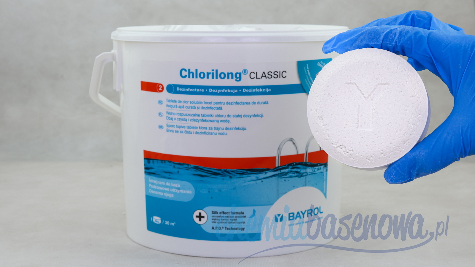 chlorilong chlor do basenu duże tabletki