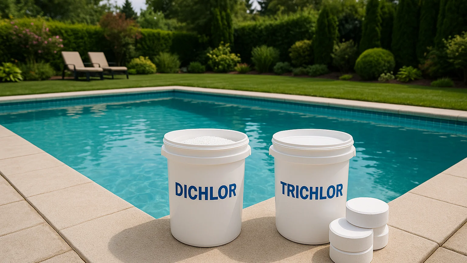 Dichlor a trichlor – który chlor wybrać do basenu? Dichlor a trichlor – który chlor wybrać do basenu?